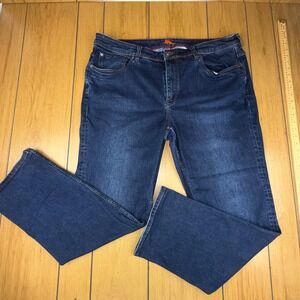 Tommy Bahama Men Jeans Dark Wash Straight Leg Size 40x32